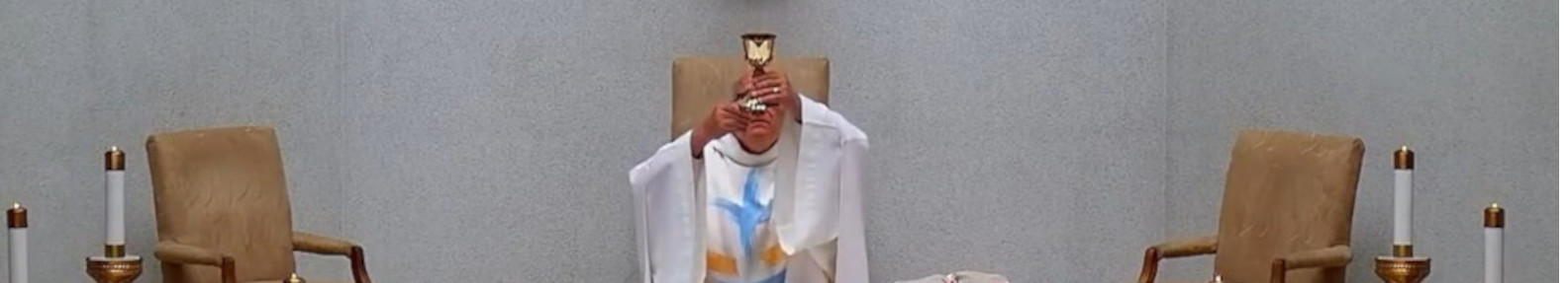 Fr. Phil Elevating Chalice